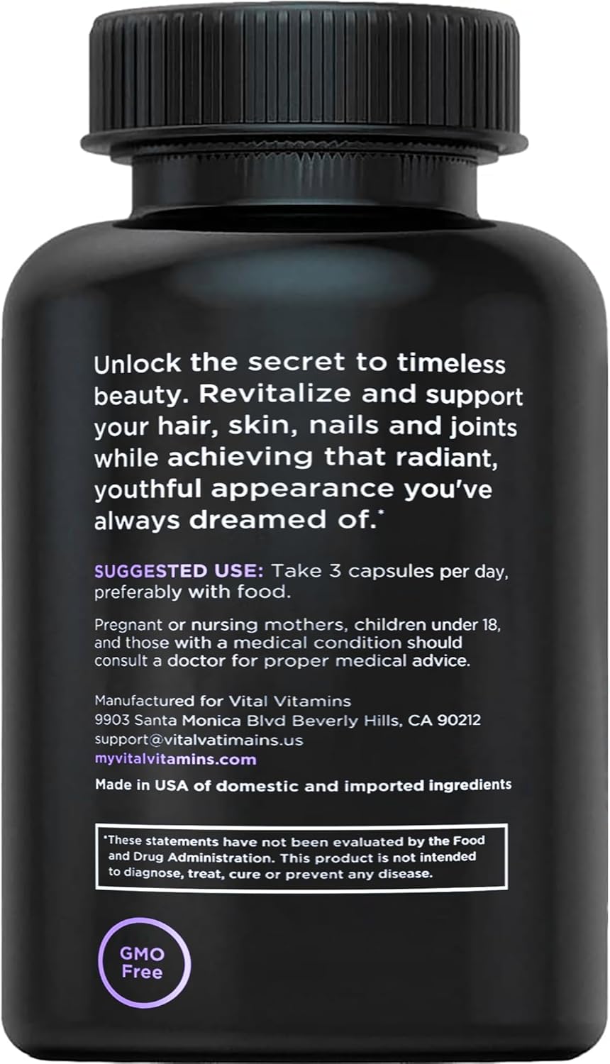 Vital Vitamins Multi Collagen Complex Plus Usage 2