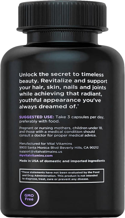 Vital Vitamins Multi Collagen Complex Plus Usage 2