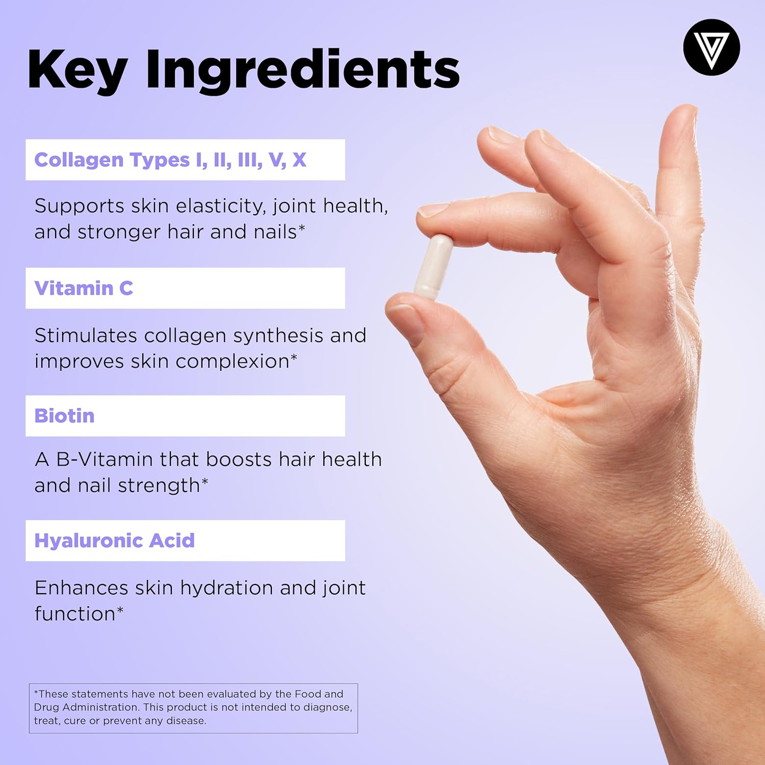 Vital Vitamins Multi Collagen Complex Plus Ingredient Highlights 2