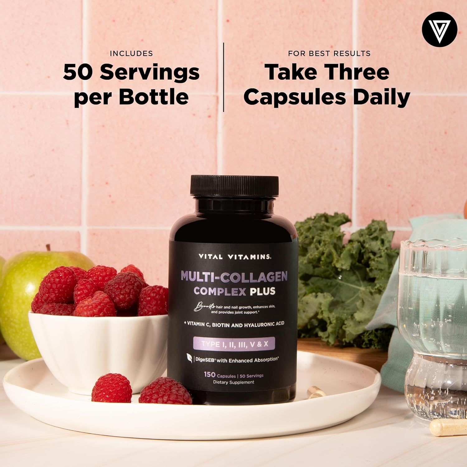 Vital Vitamins Multi Collagen Complex Plus Benefits 2